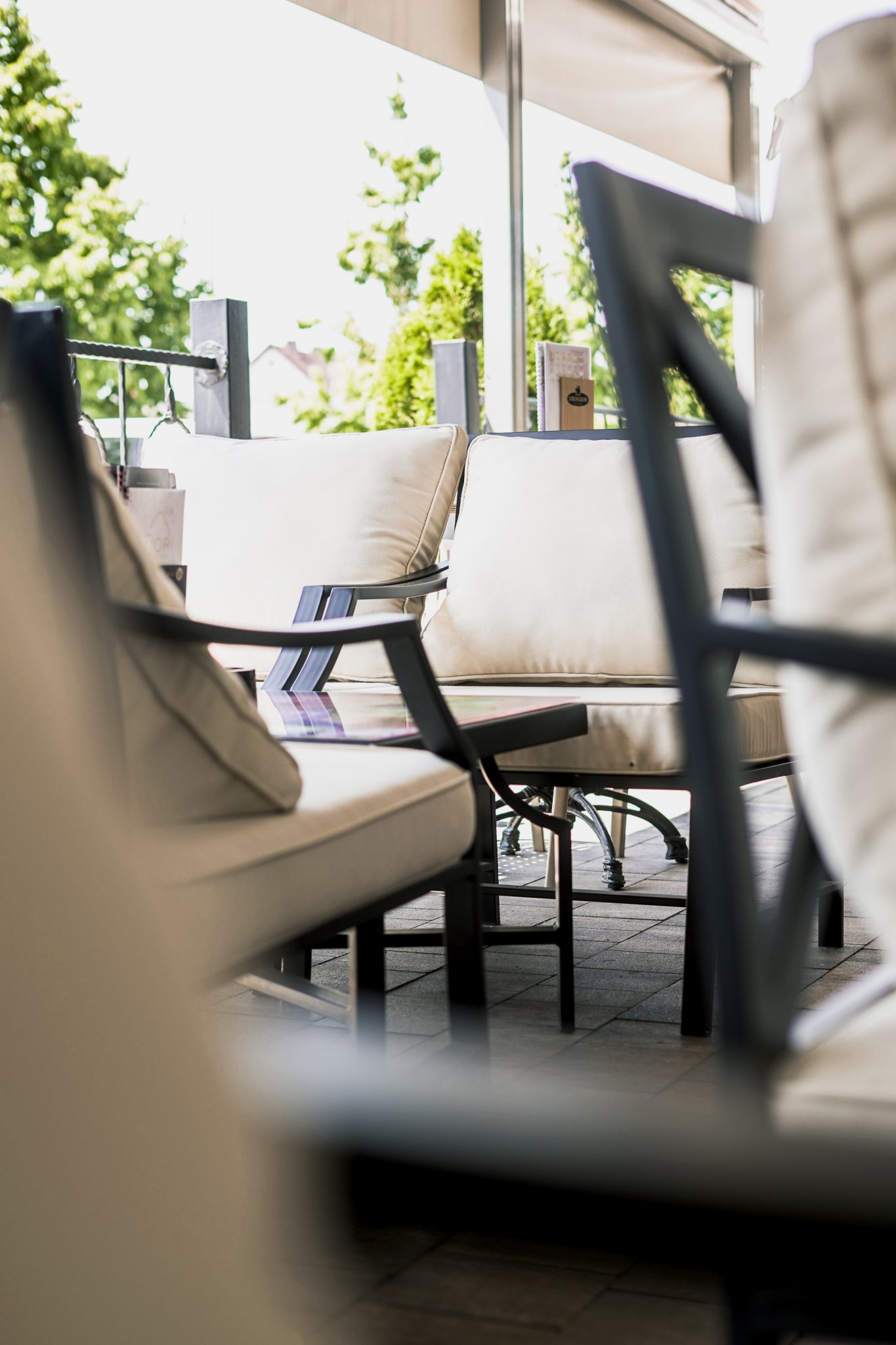 Gemütliche Tische für Familien